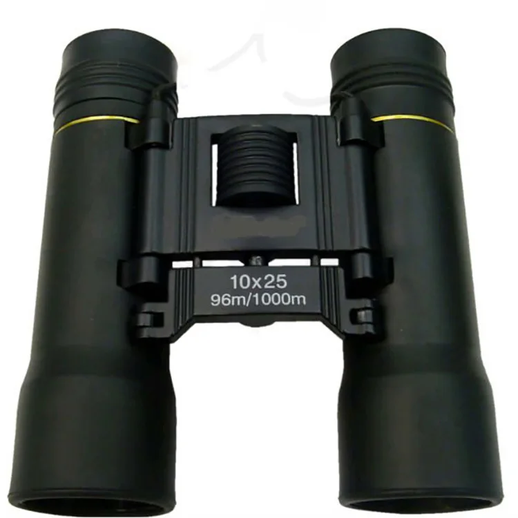 Promotional Mini compact 10x25 DCF Folding Binoculars for hunting