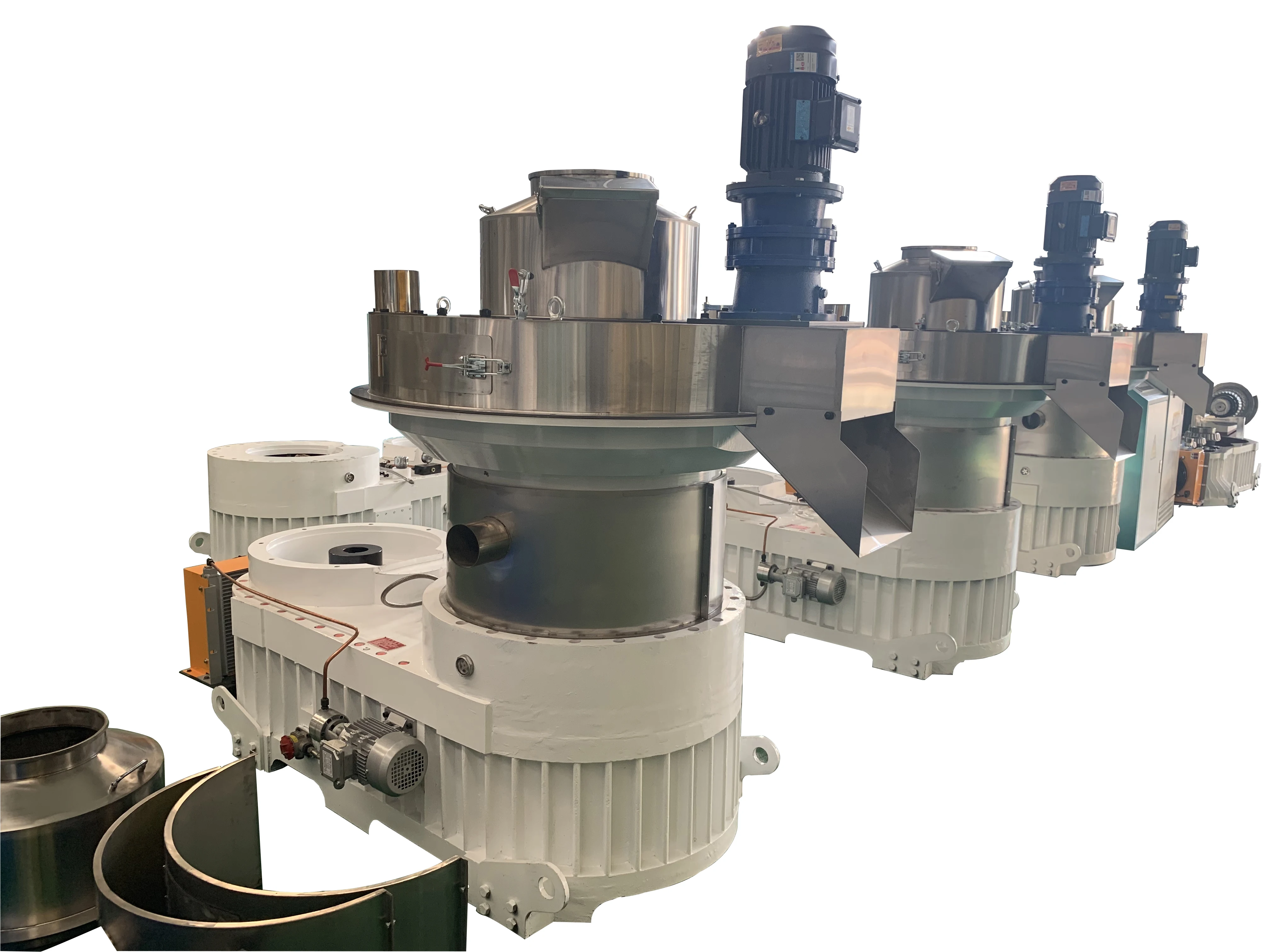 Straw Pellet Production Machine Line High Efficiency Biomass Wood Pellet Mill  Pellet Mill Machine Mill Machine for Longevity