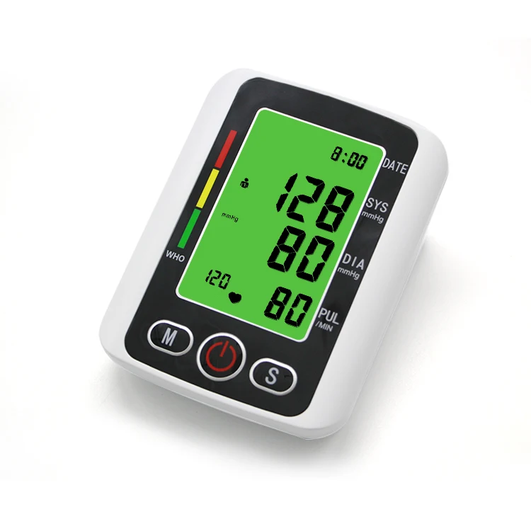 Portable Home Use Functional Smart Automatic 24 Hour Blood Pressure Monitor With LCD