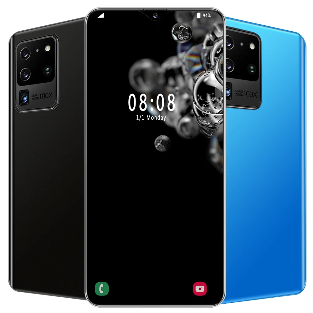 
new celulares S20U Plus Mobile phone 6.5 Inch Smart Phone 12+512gb Android telephone 