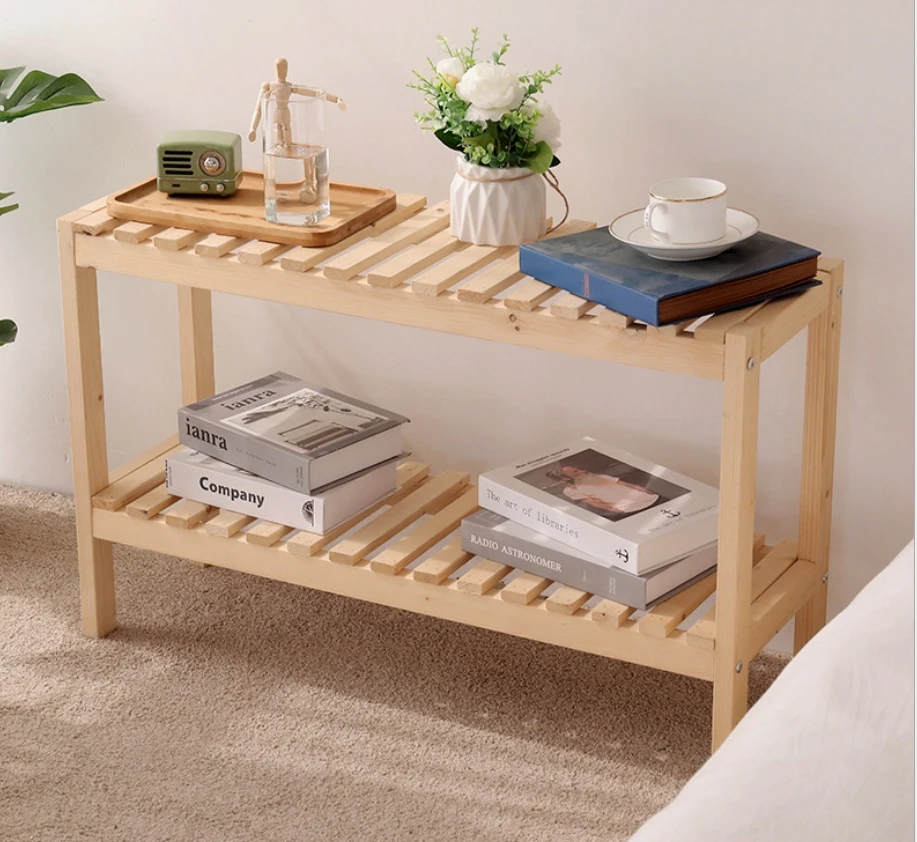 Floor-to-ceiling rack for bed and breakfast wind bay windows home storage rack