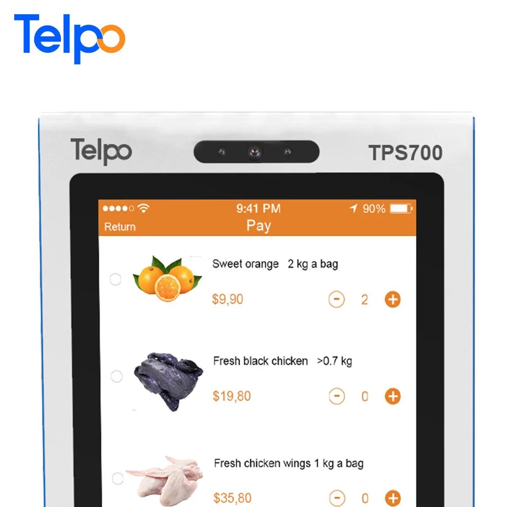 Wi-Fi/BT/Ethernet автономный Розничная self order/Проверка сканер киоск с