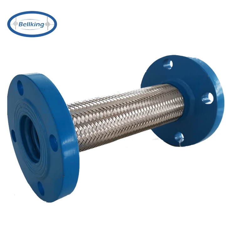 Braided Stainless Steel Flexible Connector Flanged for Vibration Absorber