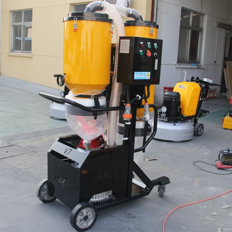 10HP Powerful Automatic Cleaning Concrete Floor Dust HEPA Vacuum