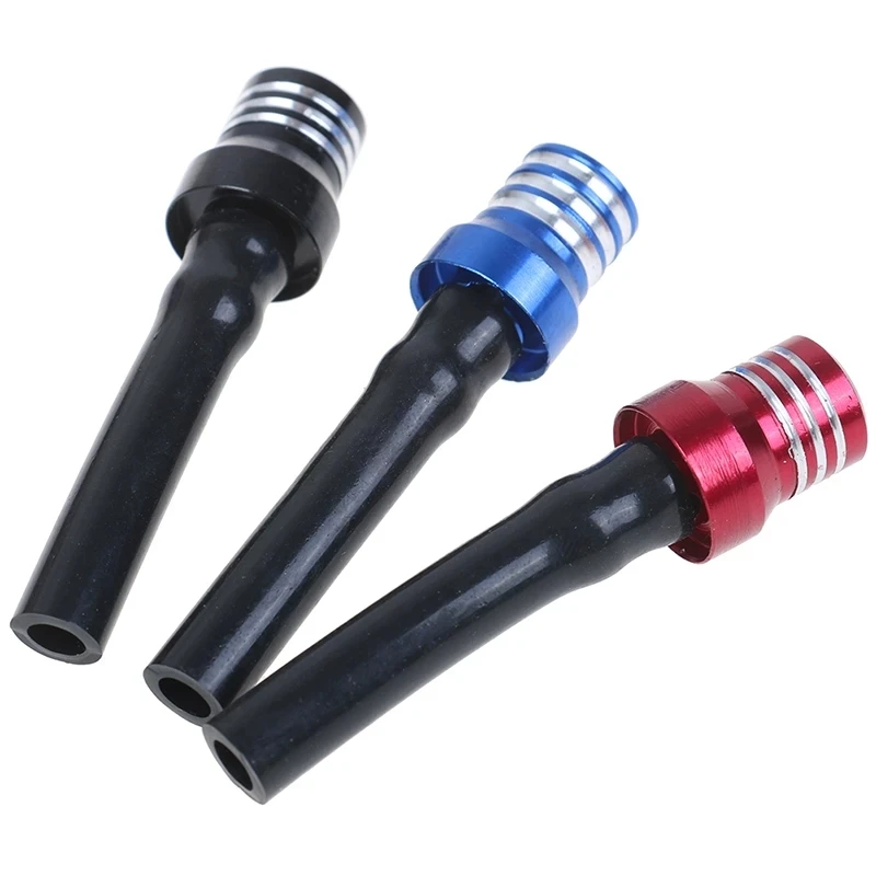 Aluminum Alloy Motorcycle Gas Pit ATV PIT Dirt Bike Fuel Petrol Tank Cover Breather Pipe Hose Valve Vent Tube