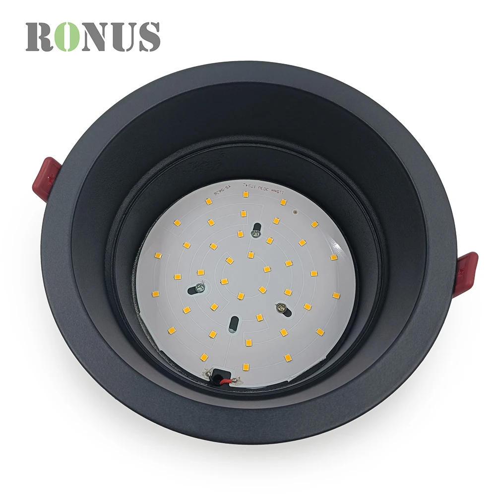 Коммерческий IP44 SMD Spot 10 Вт 4-дюймовый Круглый антибликовый потолочный светильник 12 Встраиваемый светодиодный