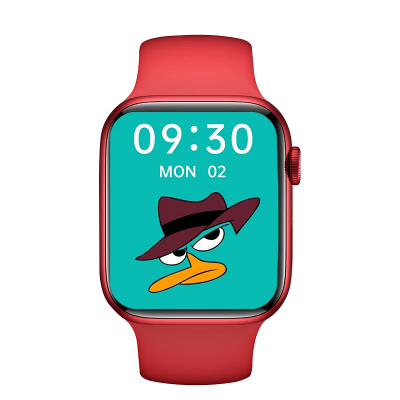 Новое поступление, водонепроницаемые умные цифровые часы с беспроводным зарядным устройством и IPS-экраном 1,78 дюйма, Заводские Смарт-часы с кнопкой короны