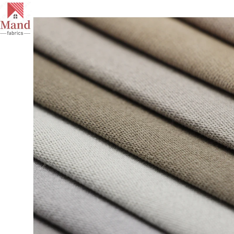 
Mand textile ready stock wholesale popular nordic best price polyester WP fabric material for upholstering sofas and chairs 