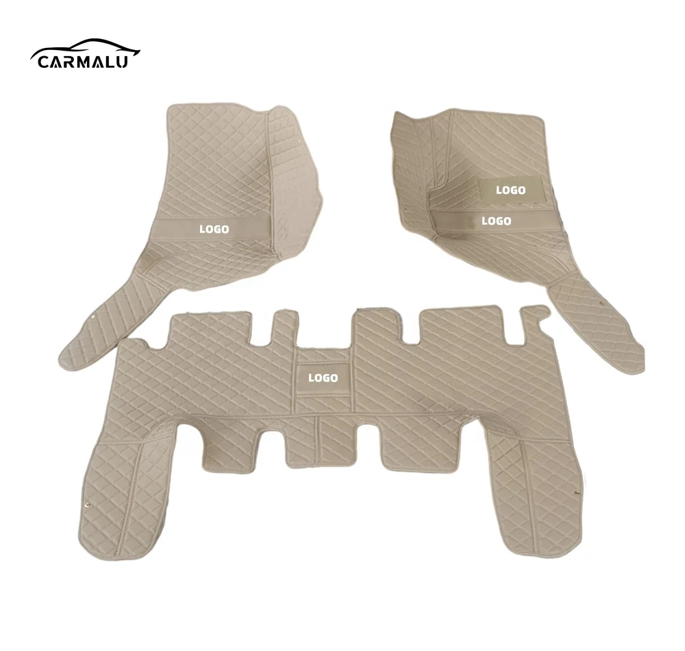 2023 LHD classical RED coffee color right hand left drive 5d car floor mats for nissan x-trail t30/venza/audi a6 c7/jeep gran