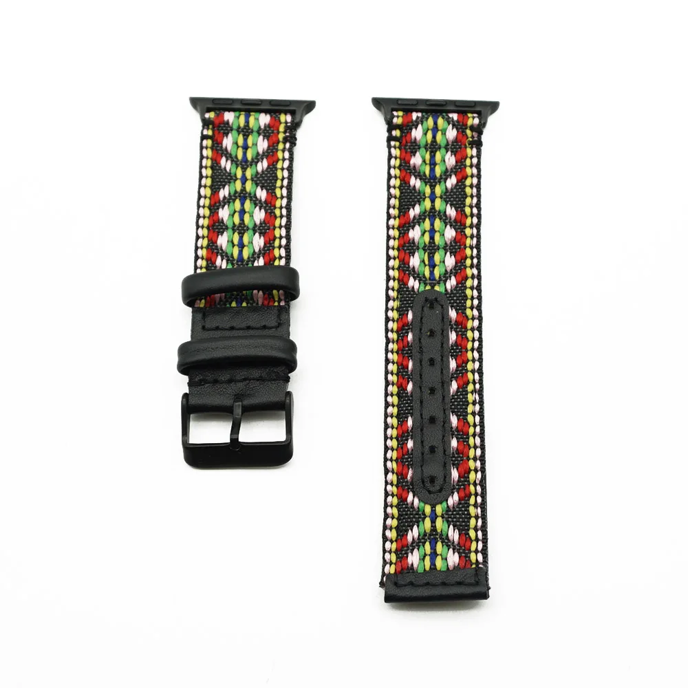 JUELONG New Folk Mix Color Exotic Quick Release watch band 38mm 42mm 44mm 45mm