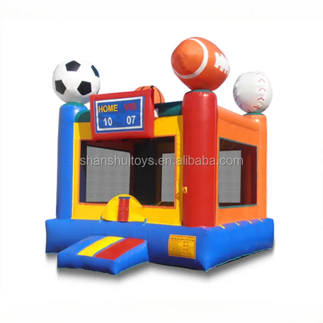 Factory price Inflatable jumping castle moonwalk mini bouncy house kids outdoor games for sale