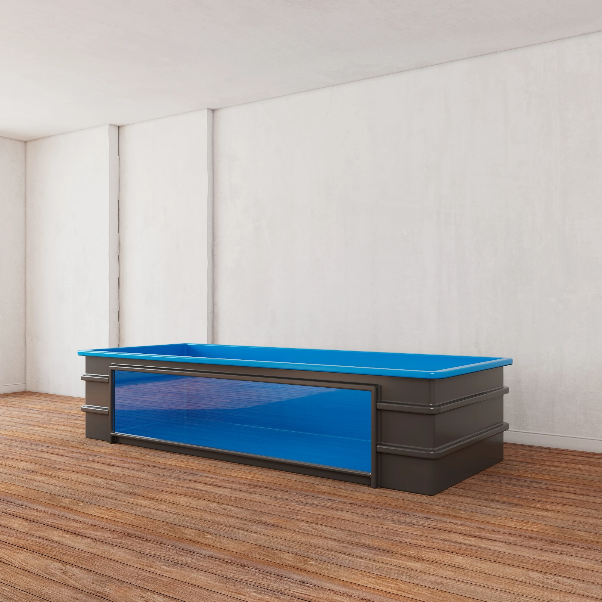 FISH 2022 hot sale home fresh water large glass fiberglass decoration fish farming aquaponics tank aquariums