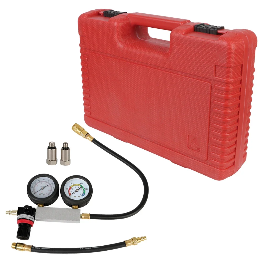 Cylinder Leak Detector TU-21 Petrol Engine Gauge Tool for Car Compression Leakage Detector Kit Set Automobile Tools