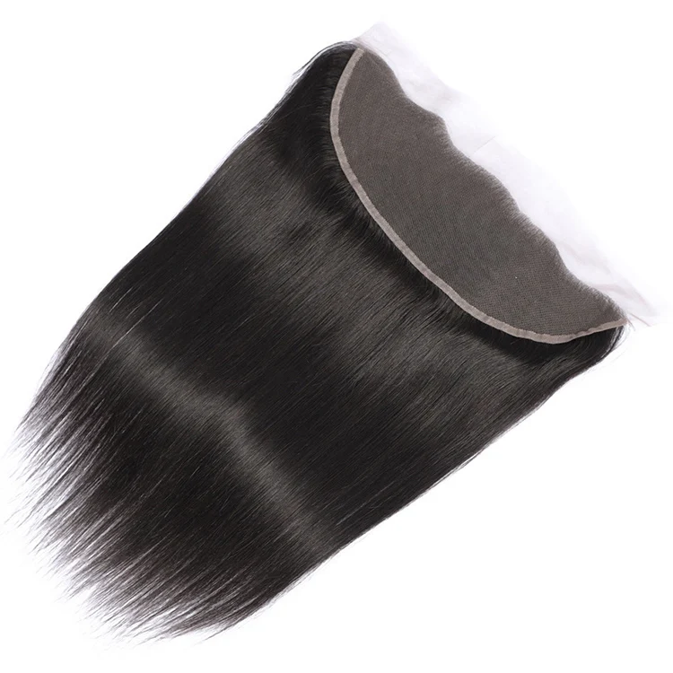 
Good Quality Full Front Lace Closures Remy 13*4 Hair Weaving Frontal Ear To Ear Lace Closures 