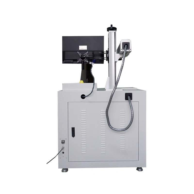Raycus necklace 20W 30W 50W metal ring jewelry fiber laser marking machine  metal engraving machine