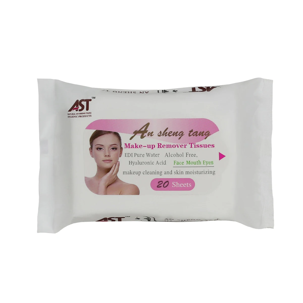 
Cotton Linseed Oil Alcohol Free Lemon Scent Private Label Custom Logo Makeup Remover Wipes 