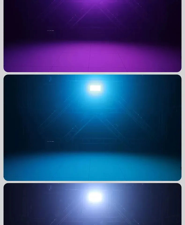 WF 1000w dmx512 RGB 3IN1 8+8 LED strobe Light Running Water Flashing Lights