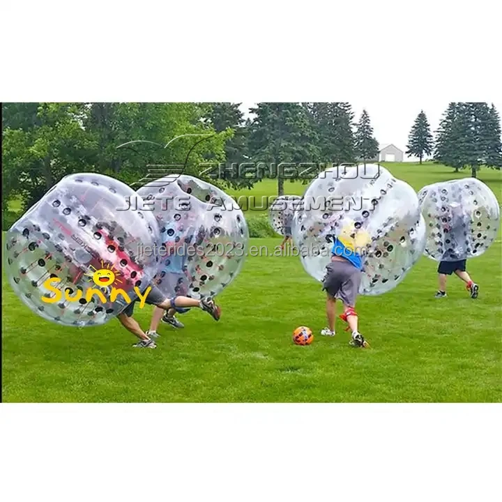 Manufacturer cheap price PVC inflatable adult body zorb soccer human bubble bumper ball for football