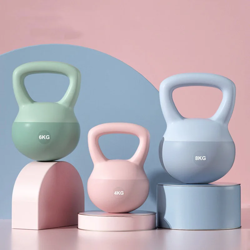 High Quality PVC Soft Kettlebell Household Hip Training And Lifting Dumbbells Squat Strength Training