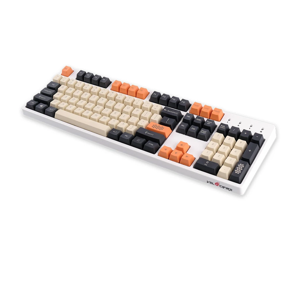 Carbon Style Custom Keyboard Keycaps Switch PBT Keycaps 104 keys Dyed Sub Keycaps