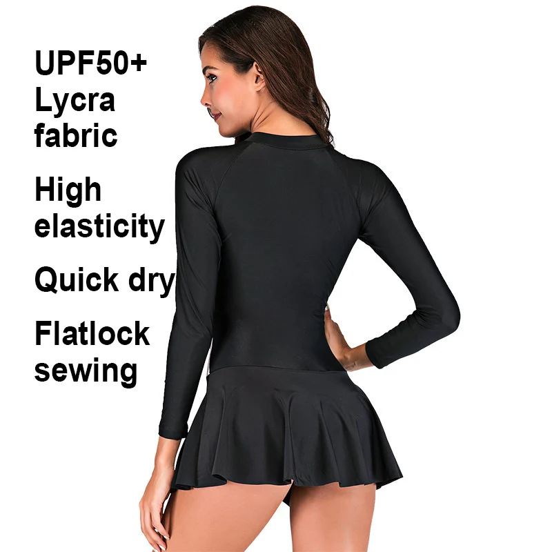 Sbart Beach Wear Bathing Suits Swim Wear Upf50+ Swim Suit Women One Piece Swimsuit Quick Dry Fitness Swimwear