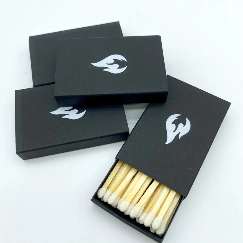 Production Safety Matches Factory Line Custom Matches Lighters Smoking Accessories Long Matches Sticks with Box