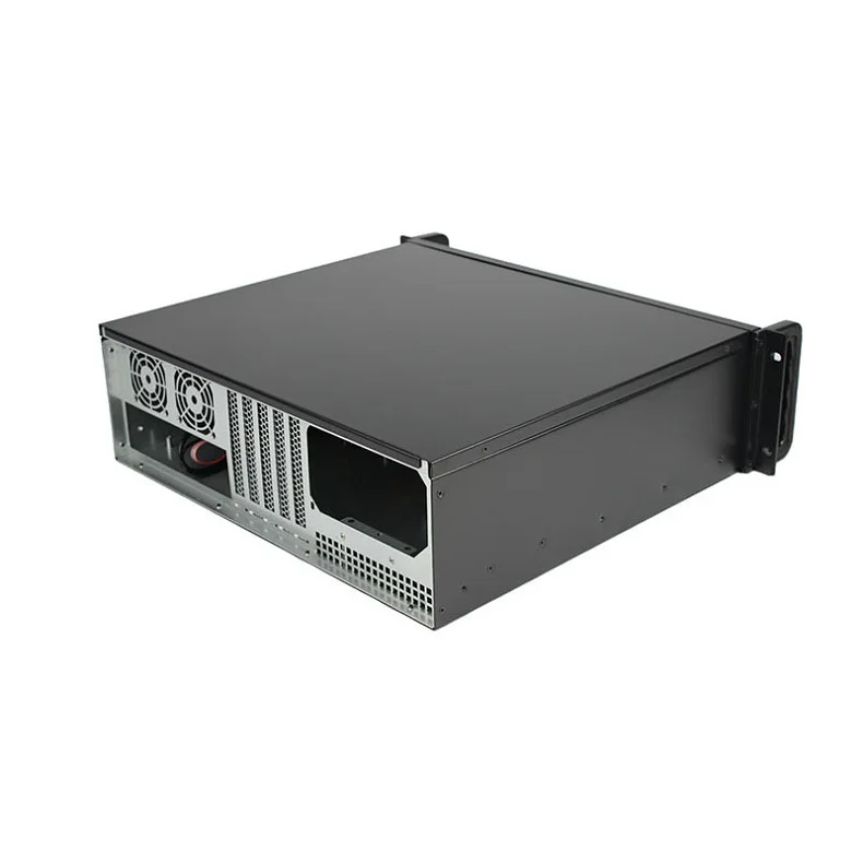 Short 3U Chassis Server Case 390mm Depth 3U Rackmount LCD Server Case For ITX System