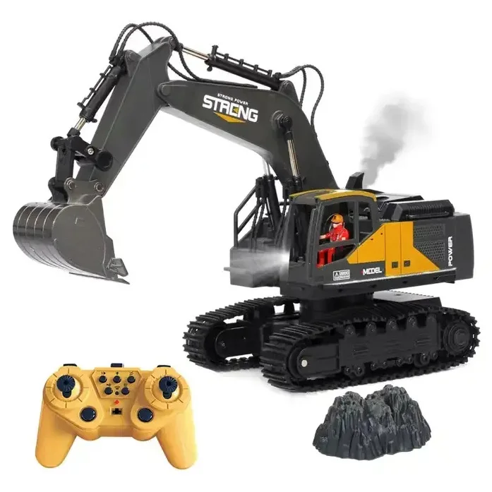 2 4 ГГц Rc экскаватор игрушка 1:16 инженерные игрушки дистанционное управление сплав грузовик
