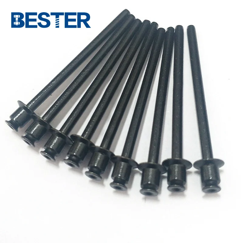 aluminum steel Flush head double csk countersunk head blind pull thru rivet
