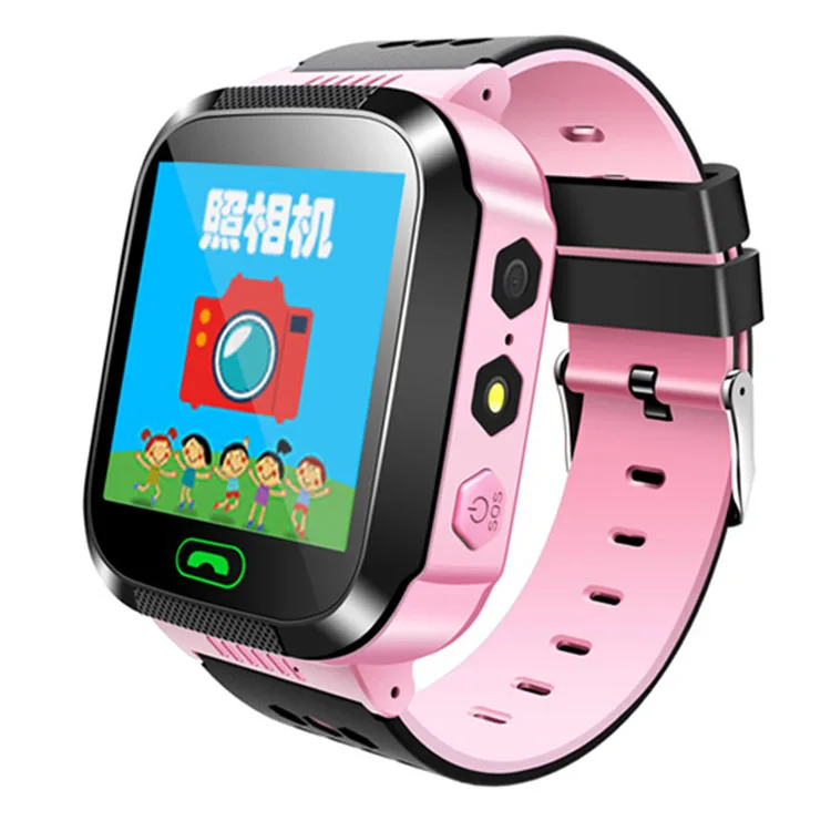 2021 Y21S Kids Smart Watch Phone For Girls Boys With Gps Locator Pedometer Fitness Tracker Touch Camera Anti Lost Alarm Clock