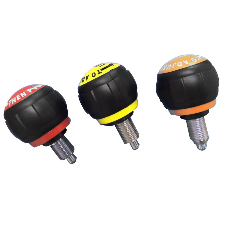 plastic knob for sport equipment bike bars M16 ball indexing knob