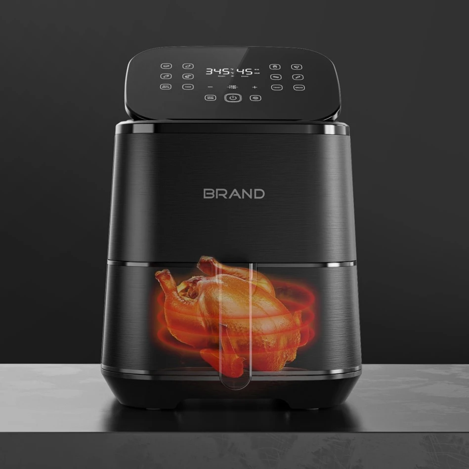 DOUHE best sell 2022 new design deep oil free without oil air fryer