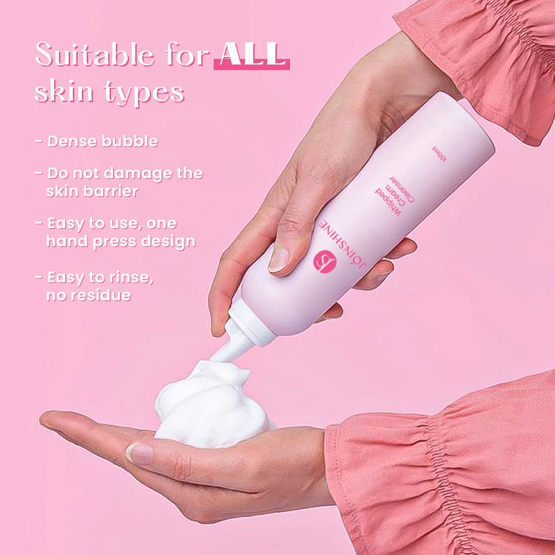 Joinshine Mild Foam Lash Cleanser Vegan Whipped Foam Eyelash Shampoo Custom Personalised Lash Shampoo Concentrate