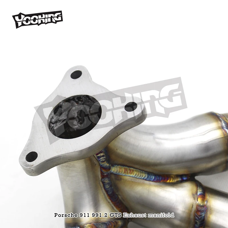 OEM изометрический выпускной коллектор для Porsche 911 991/991.2 GTS 2011-гоночный автомобиль выхлопная труба из нержавеющей стали система