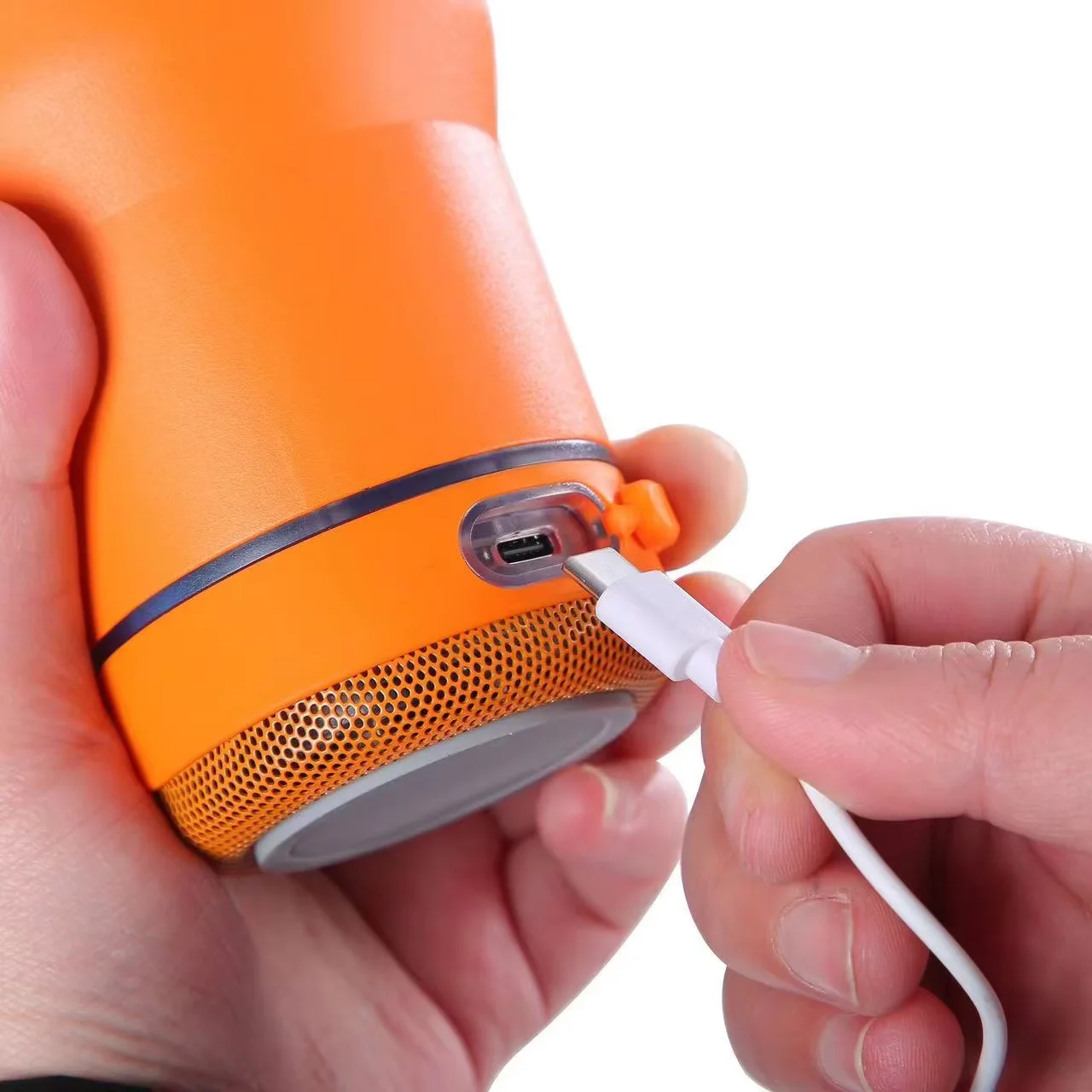 14oz double wall insulated Intelligent audio wireless music speaker smart Thermos USB charging travel water bottle