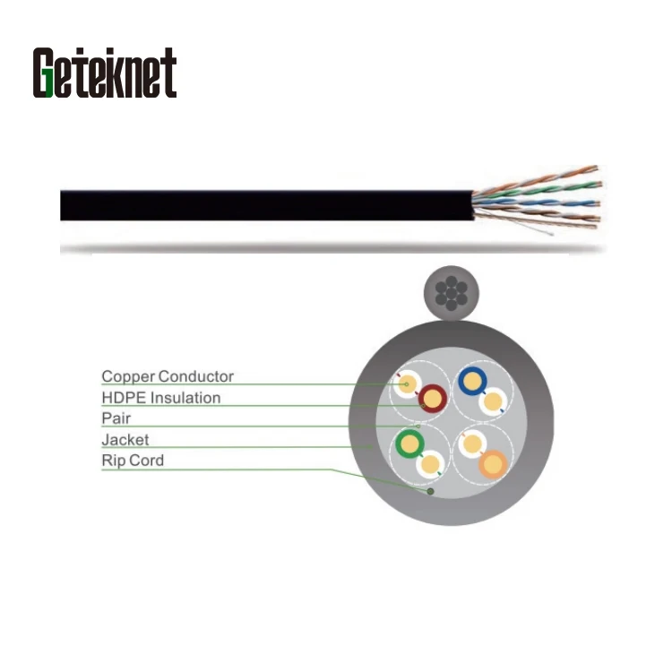 GETEKnet multi cat5 cable reel d link cat 6 cable utp exterior cat5 communication cables for networking