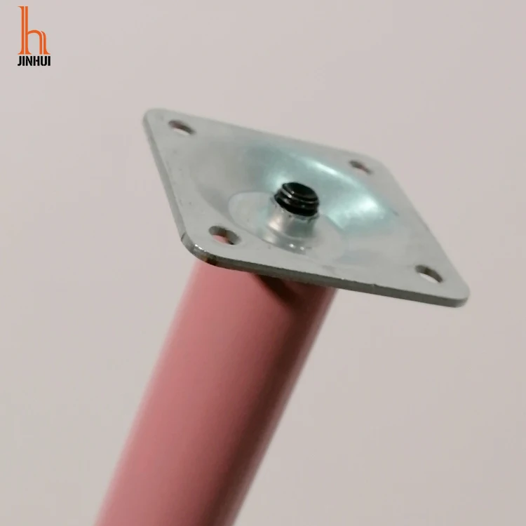 Sofa Leg Iron Tapered Chair Support Black Golden Steel Furniture Feet BedSide Bed Chrome Cabinet TV Metal Sofa Leg Feet