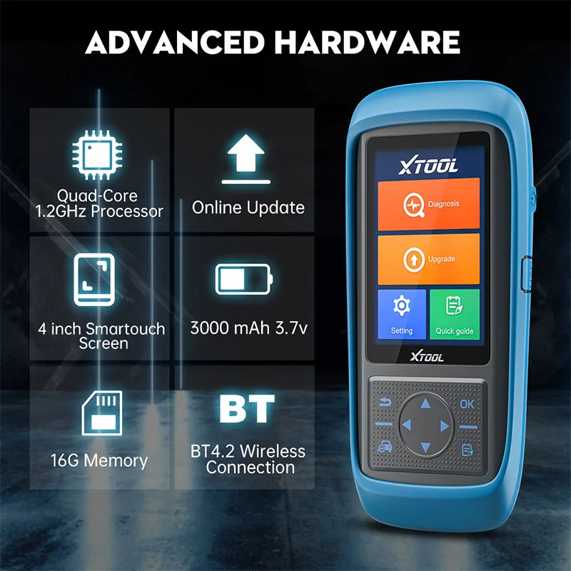 Профессиональные диагностические инструменты XTOOL PS701 Pro для японского автомобиля с активным тестированием Toyota Kia/Isuzu бесплатное онлайн обновление