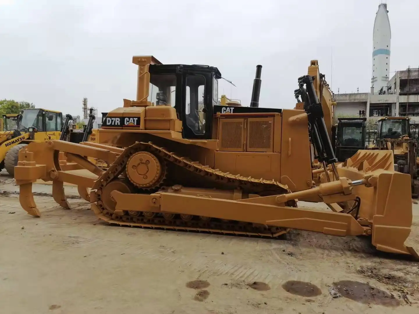 Used Cat D7R Bulldozer Crawler Track Dozer Cat D7 160hp Bulldozer Caterpillar D7R  For Forest Working