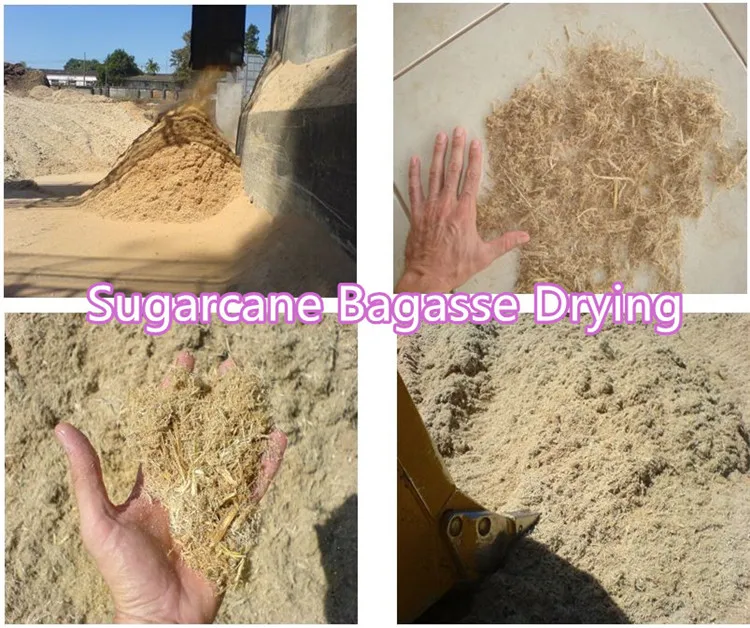 
Sawdust wood chips rice husk biomass rotary drying equipment biomass drum dryer 