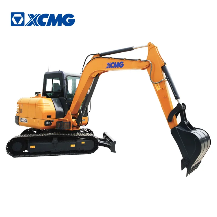 XCMG new XE55DA 5ton small excavator machine mini digger with price