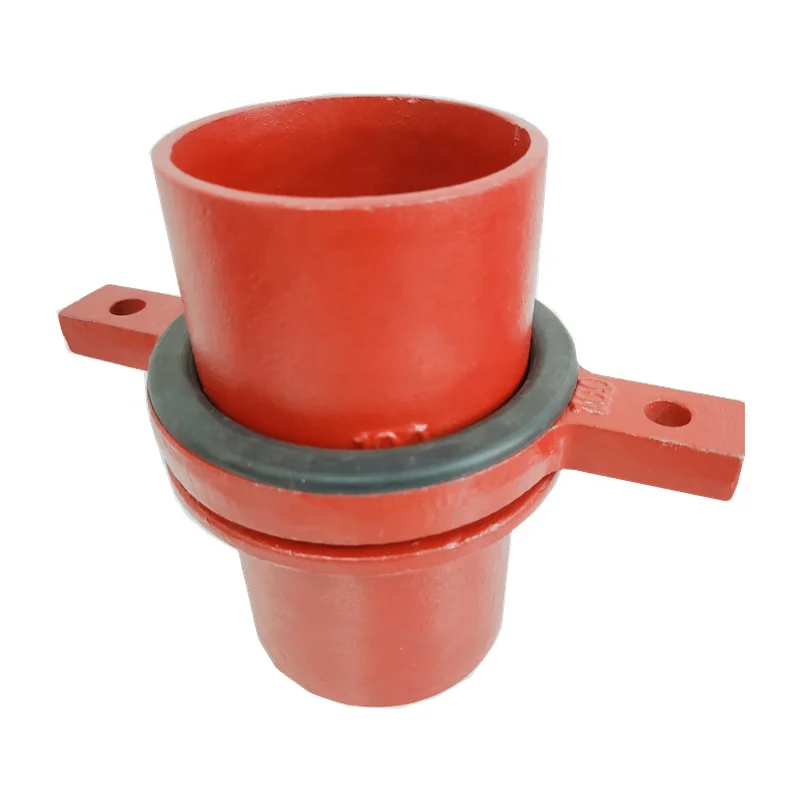 EN877 hubless SML pipe fittings down pipe support bearing ring en877 standard with epoxy coated high quality