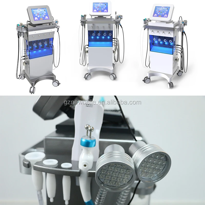  Spa use hydrodermabrasion oxygen cryo facial water skin Hydro dermabrasion machine diamond Equipment clean