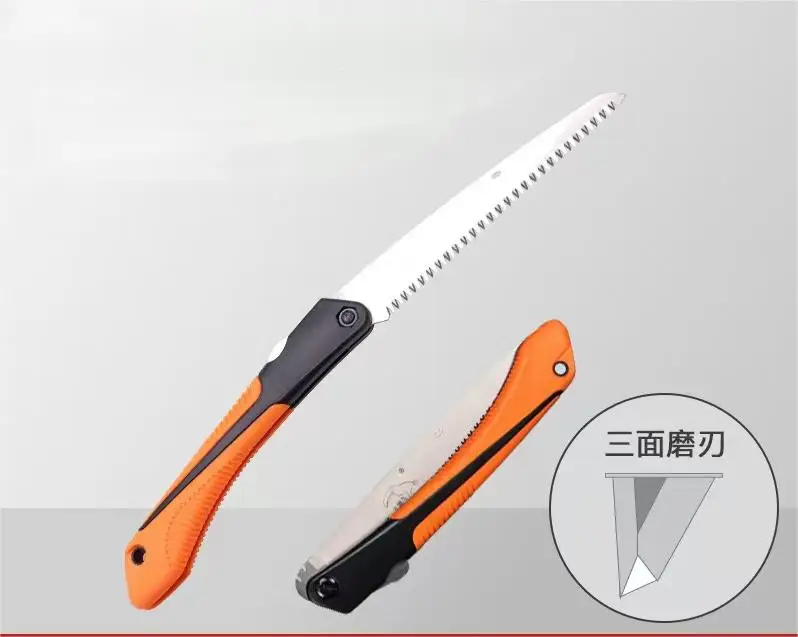 L-012 Gardener Trimming Folding Saw with Plastic Handle Manual Power Bending Saw