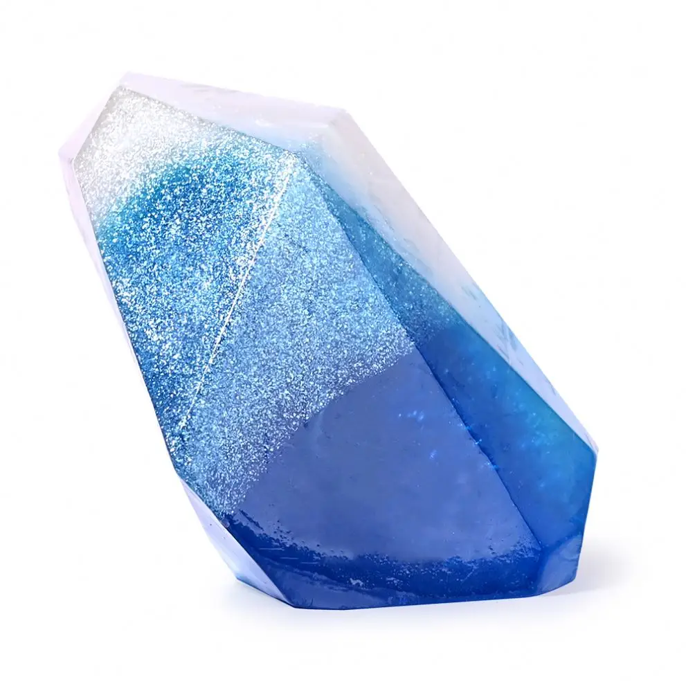 XBY OEM Wholesale 100g Scented Crystal Soap Anti Pimple Acne Face Soap Skin Lightening Soap For Gift