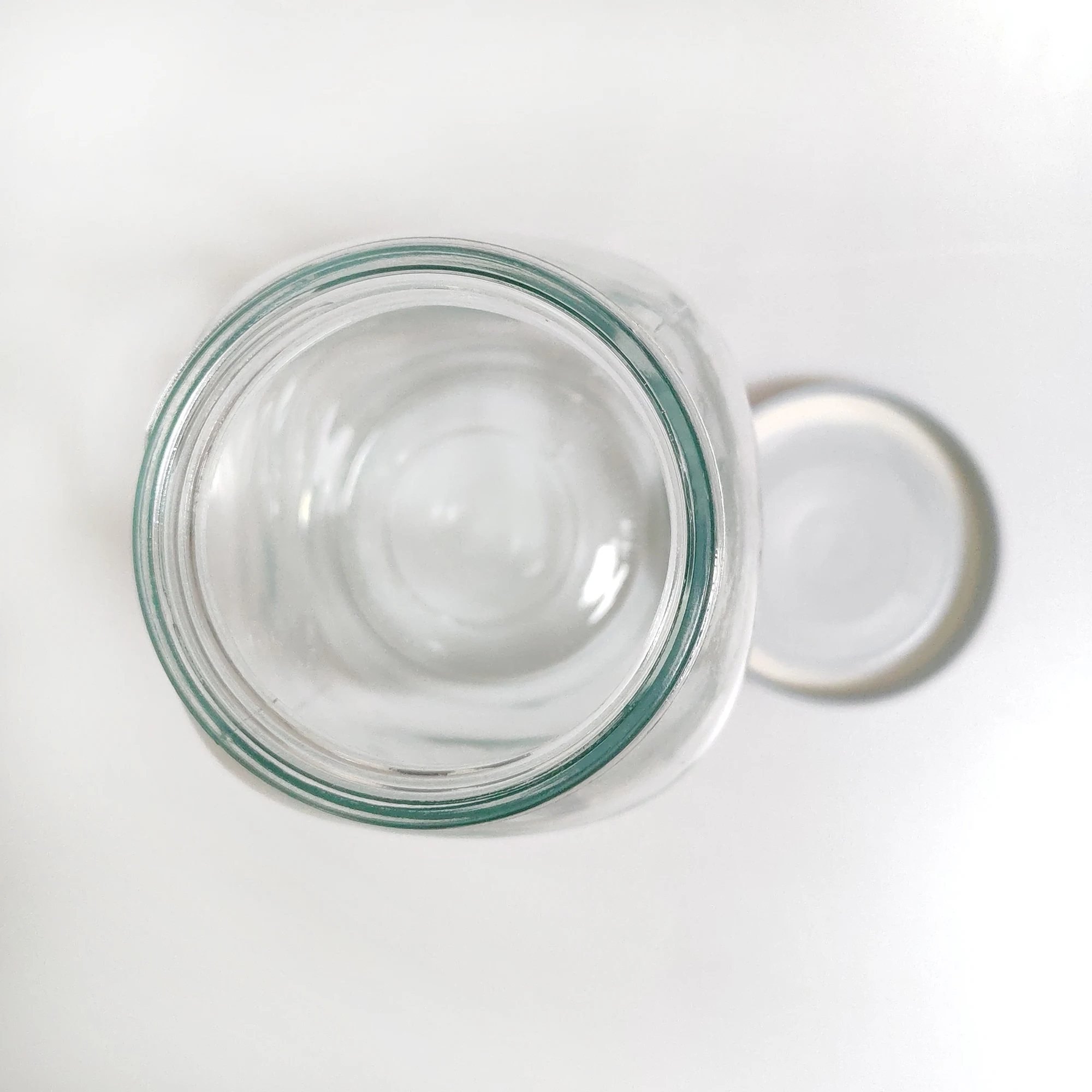 8 Oz 12 Oz 16 Oz 32 Oz Custom Design Made Glass Mason Jars With Metal Lid Wide Mouth Canning Jam Jar