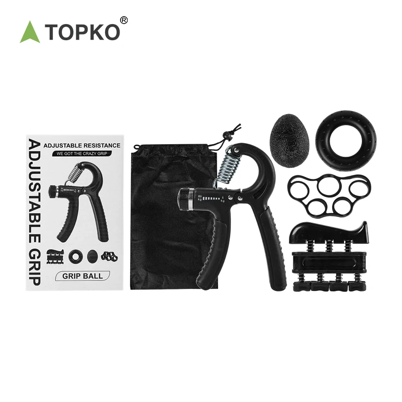 TOPKO In Stock Hand Grip Set Metal Hand Grip Hand Strength Grip