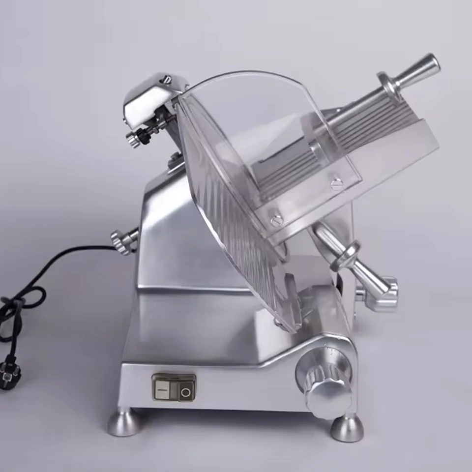 HBS300L Frozen Meat Slicing Machine Cheese Ham Sausage Bacon Beef Mutton Roll Slicing Cutter Machine Frozen Meat Flake Slicer
