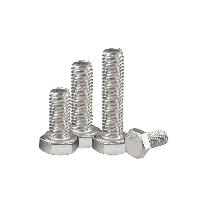 Wholesale high quality Promotional Price SS304 316 Hex Bolt ss stainless steel bolt