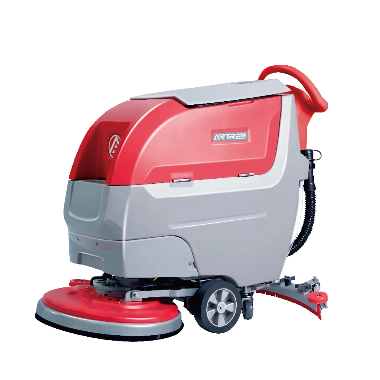 walk behind floor scrubber mini automatic electric floor scrubber machine for sale